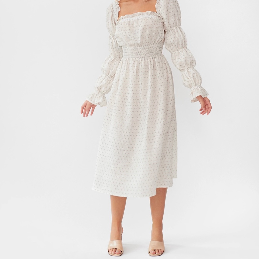 Sleeper Michelin Dress in Pink Floral